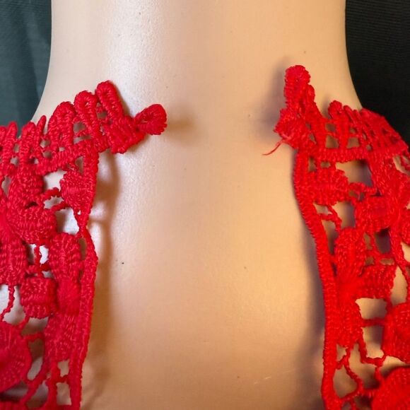 Women’s SHEIN Red Blouse Size 0XL - Picture 3 of 5